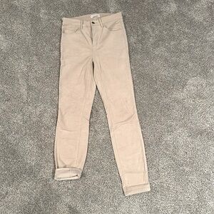 Like new!! Cream corduroy pant